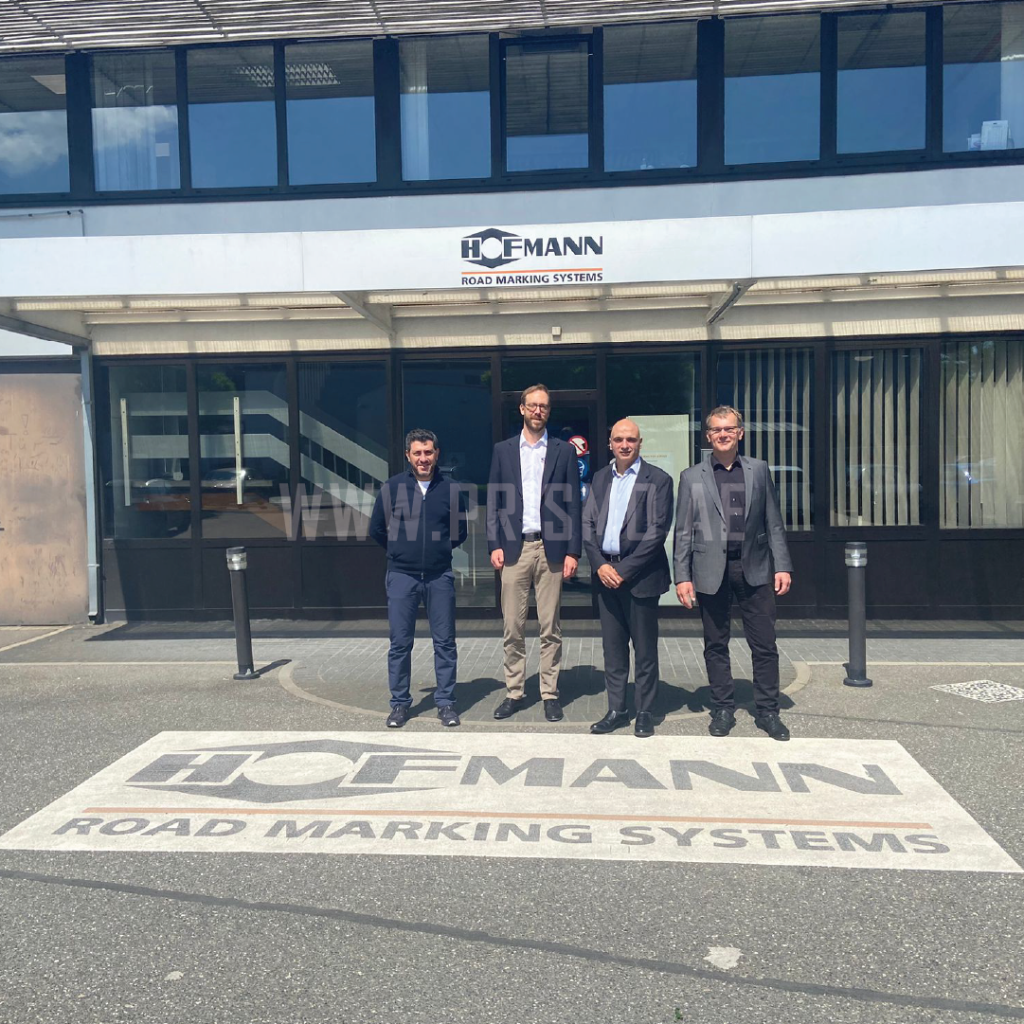 A Fruitful Visit to the HOFMANN GmbH – Road Marking Systems Headquarters in Germany