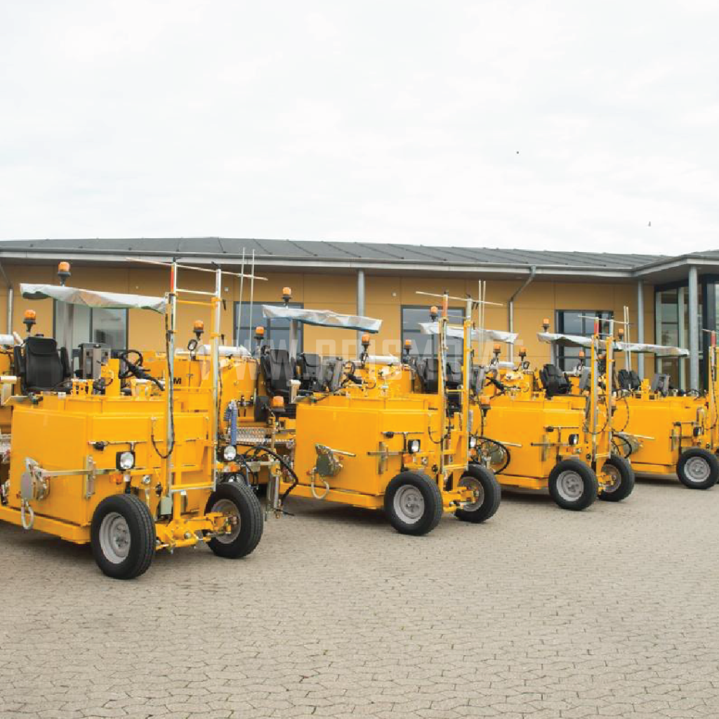 Our Newly Acquired BORUM Road Marking Machine